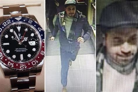 rolex watch stolen